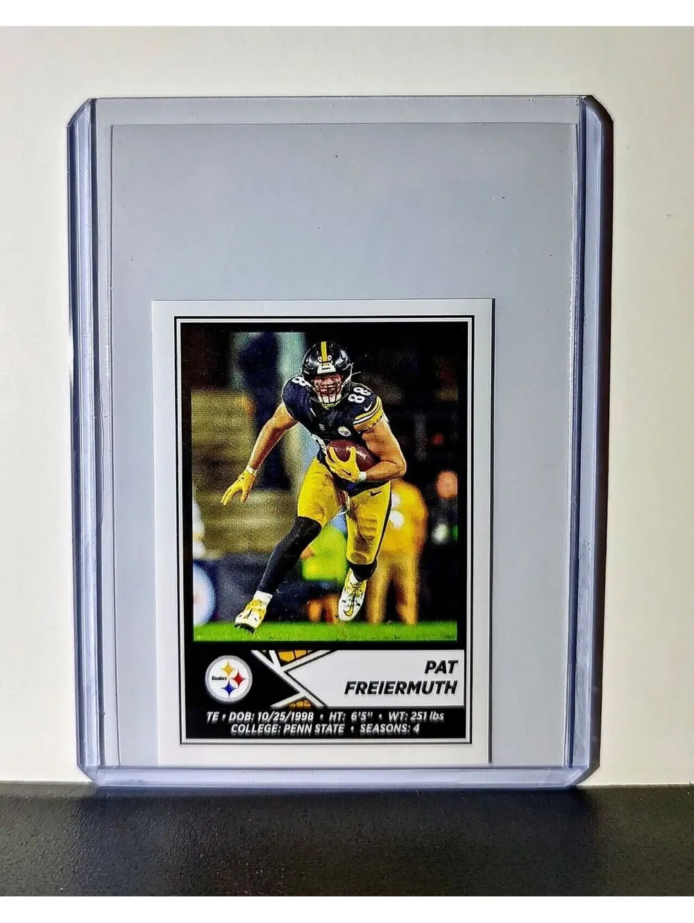 Pat Freiermuth 2024 Panini NFL Sticker #159 Pittsburgh Steelers